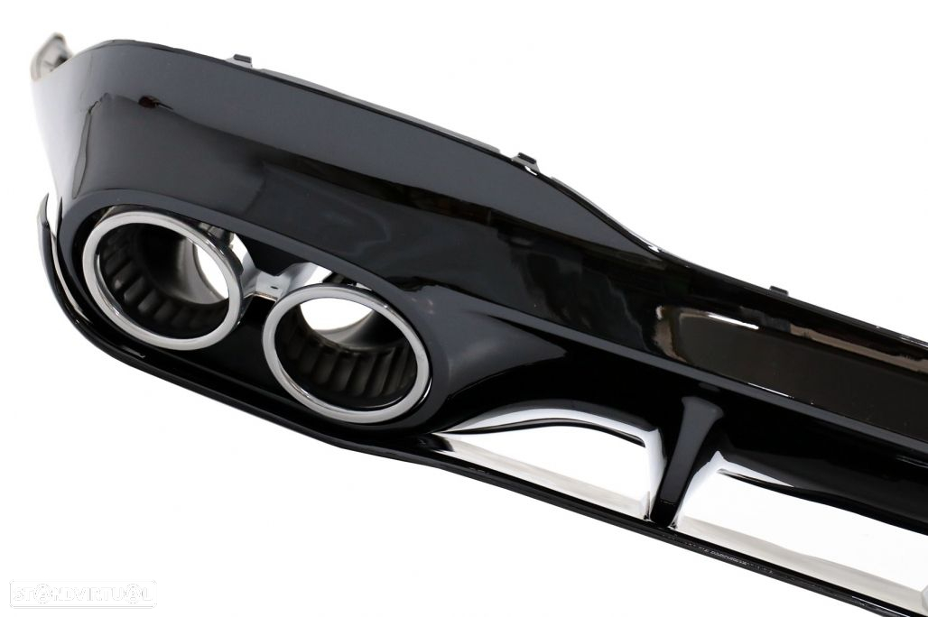 Difusor com Ponteiras Mercedes CLA W118 C118 (2019 a 2022) - 3