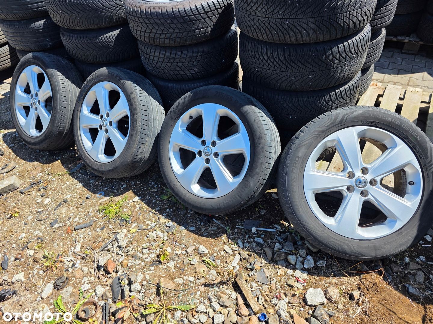 OPEL MOKKA FELGI ALUMINIOWE 5x105 r.18 KOMPLET CZUJNIKI TPMS - 1