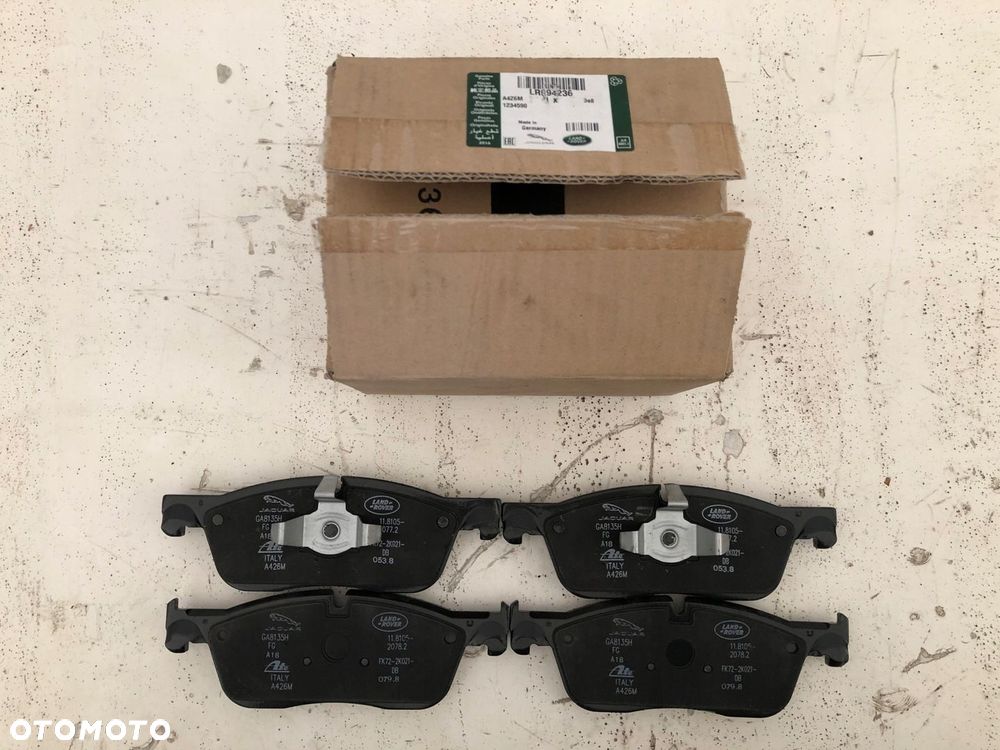 EVOQUE DISCOVERY SPORT KLOCKI HAMULCOWE PRZÓD - 2