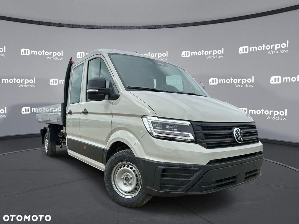 Volkswagen Crafter 35 WYWROTKA/ 7 os./Podw. Kabina L4, 2.0BiTDI 163 KM, r.o. 4490 mm - 4
