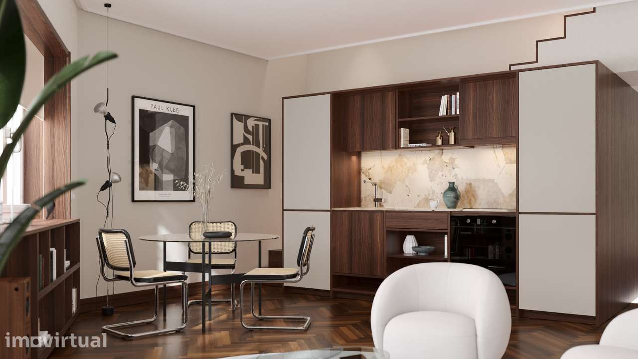 Passos Manuel 186: Apartamentos novos T1 e T2 Duplex na Baixa do Porto - Grande imagem: 1/5