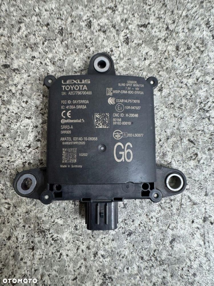 radar czujnik sensor martwego pola toyota yaris cross kross 88162-0d010 - 4