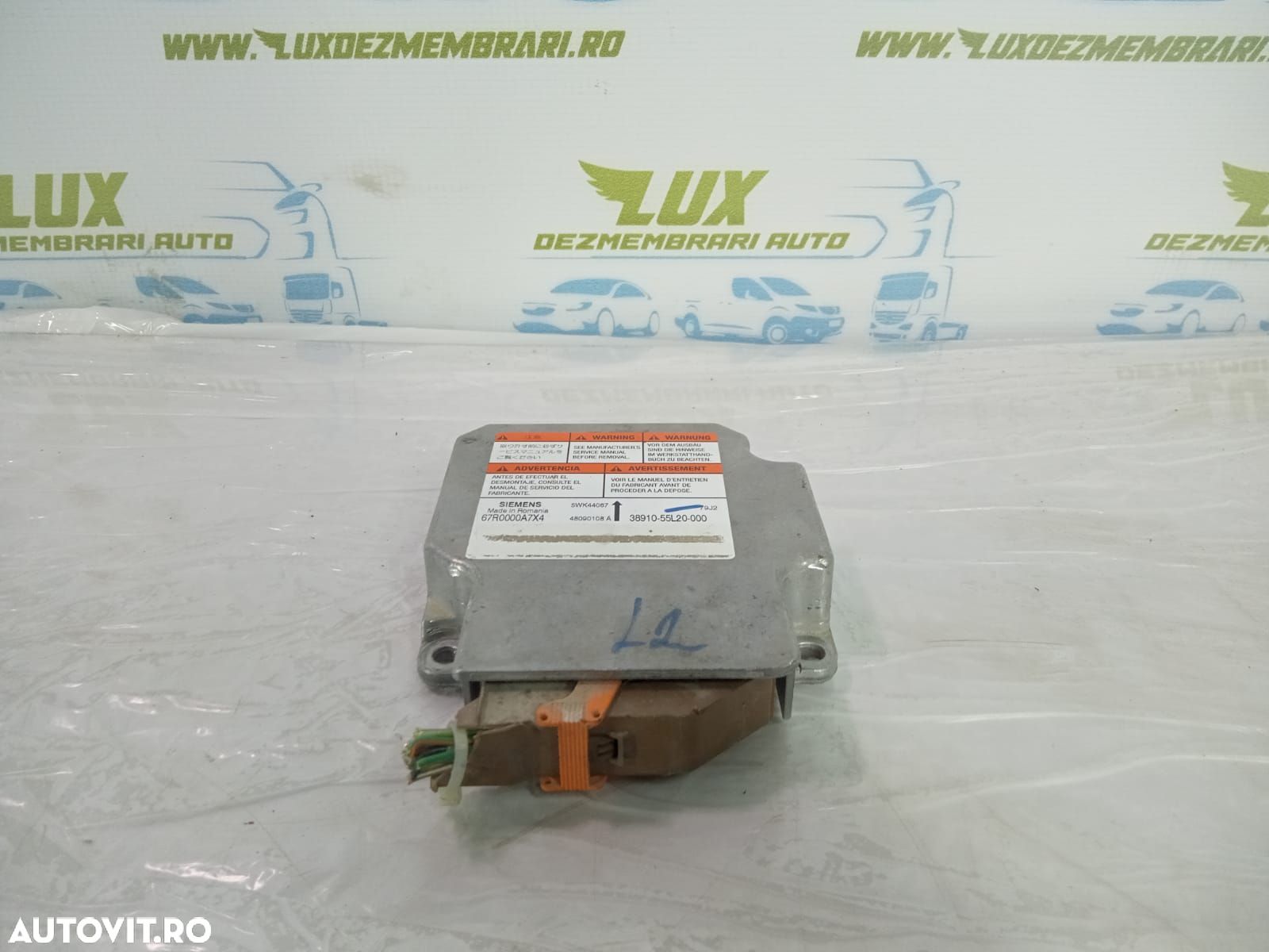 Calculator airbag 38910-55L20-000 Suzuki SX4 1 (facelift)  [din 2009 - 1
