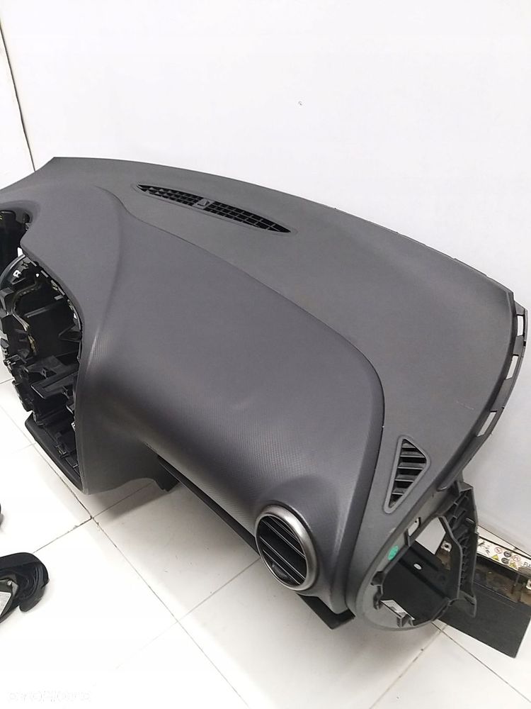 seat leon ii 2 lift 09-12r deska poduszki airbag 2x pasy europa oryginał - 2