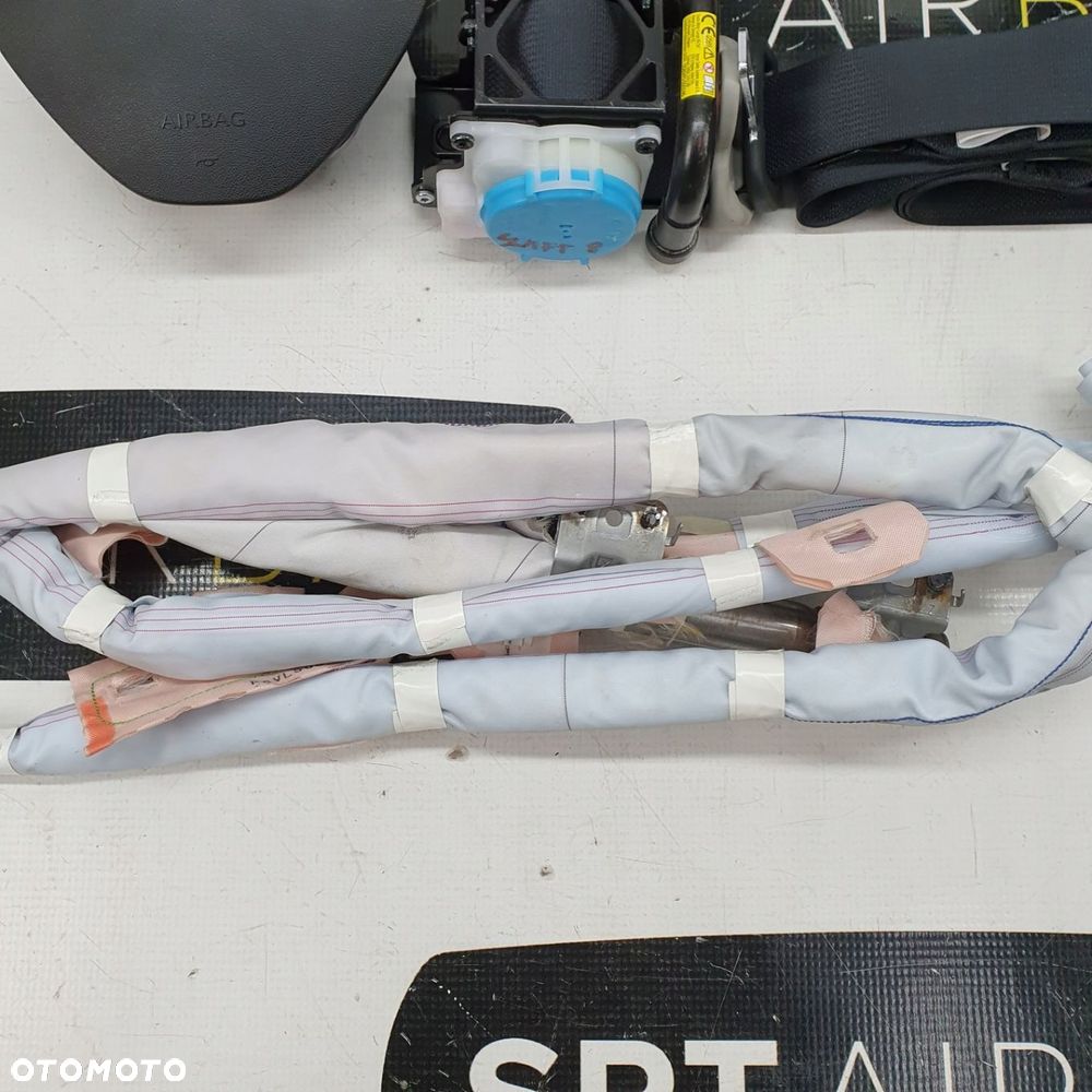 CITROEN C1 DESKA ROZDZIELCZA KONSOLA KOKPIT PULPIT PODUSZKI AIRBAG AIR BAG PASY KIT SET - 10