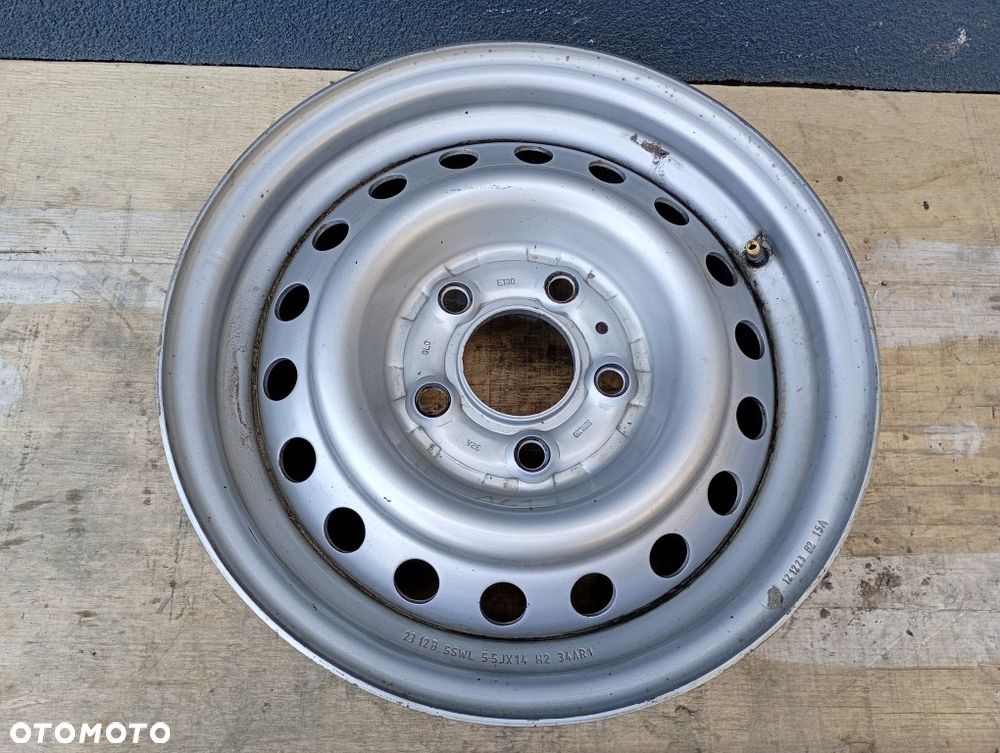 felga stalowa do przyczepy lawety ET30 5x112 5.5Jx14H2 R14 - 1
