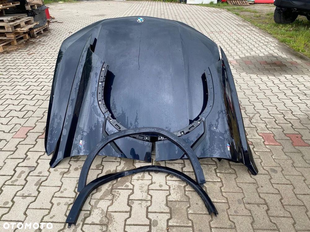 ZDERZAK MASKA LAMPA PAS PRZEDNI BŁOTNIK BMW X6 G06 LIFT M-PAKIET - 6