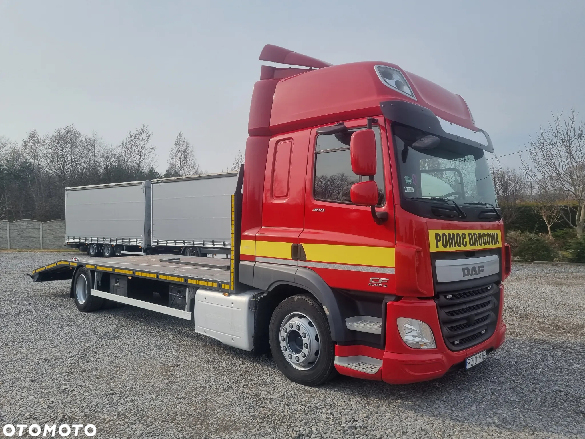 DAF CF 400 / ACC / EURO 6 / POMOC DROGOWA / AUTOLAWETA / WYSUW HYDRAULICZNY - 2