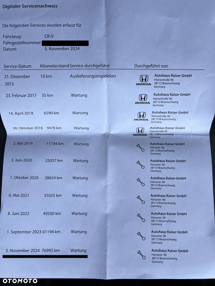 Honda CR-V 2.0i-VTEC 2WD Elegance - 36