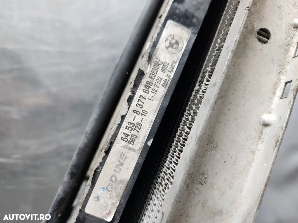 Grup Radiatoare Radiator Apa Clima Intercooler Servo Bmw E46 2.0 Diesel - 8