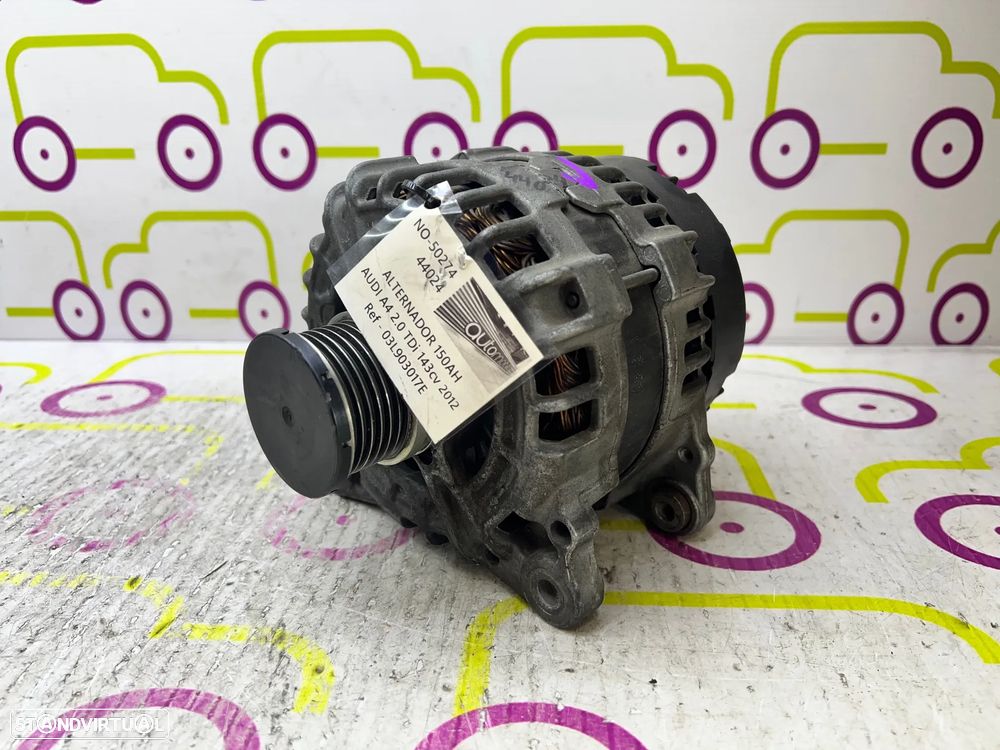 Alternador AUDI A4 (B8) 2.0 TDI Ref. 03L903017E - NO. 50274 - 1