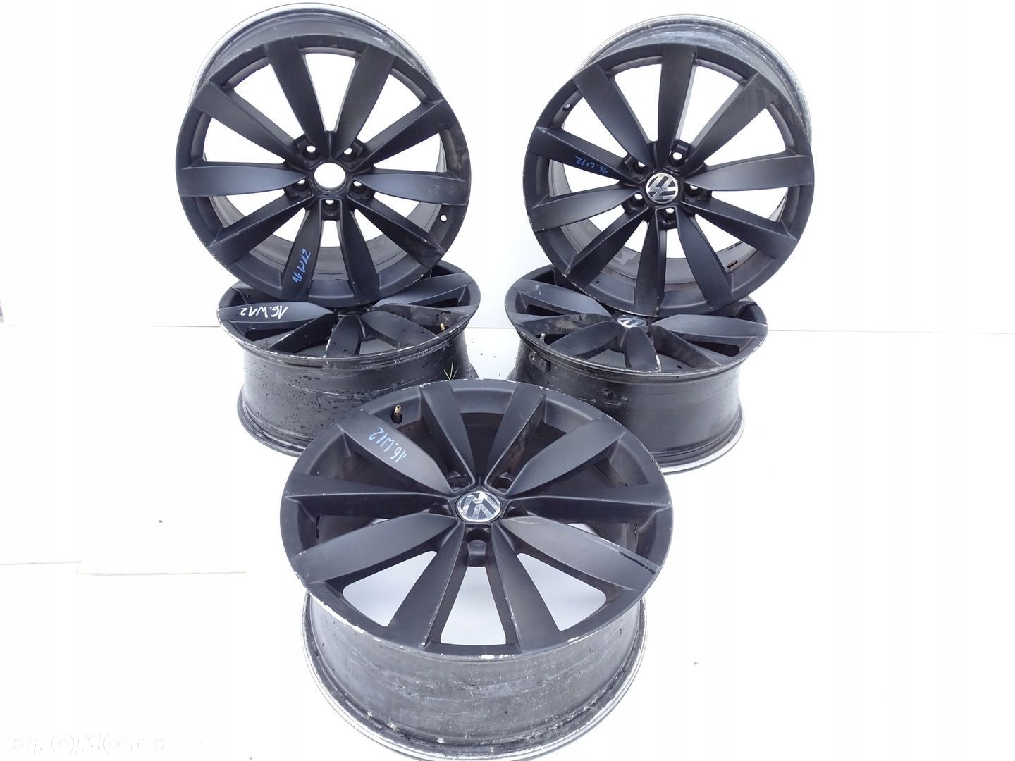 ALUFELGI 19 5x112 VW SCIROCCO III 1K8 R PASSAT B7 CC GT 1K8601025S 5 SZTUK - 1