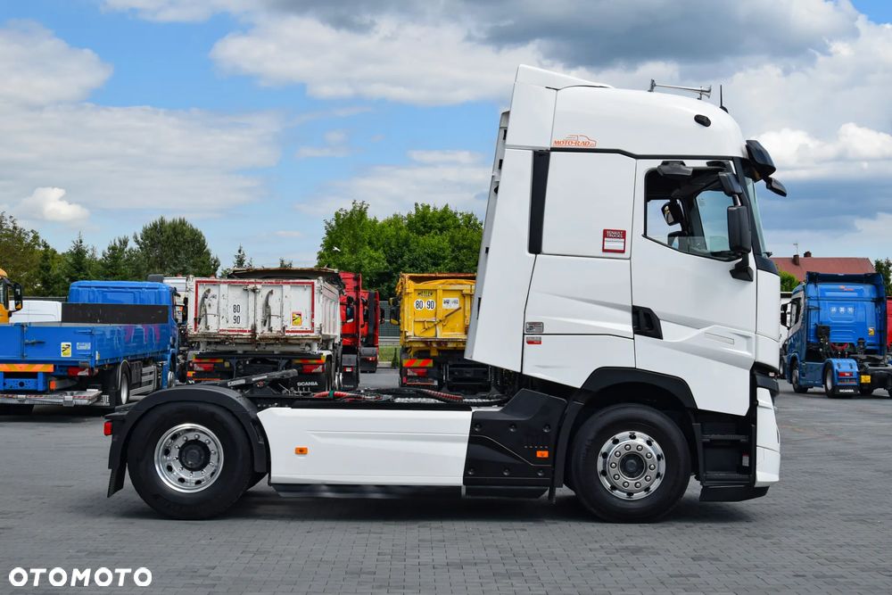 Renault T480 HIGH / 13 LITROWY SILNIK / HYDRAULIKA / RETARDER / KLIMATYZACJA POSTOJOWA / ACC / ALUFELGI / LEDY / XENON / NISKI PRZEBIEG / SERWISOWANY / SPROWADZONY - 5