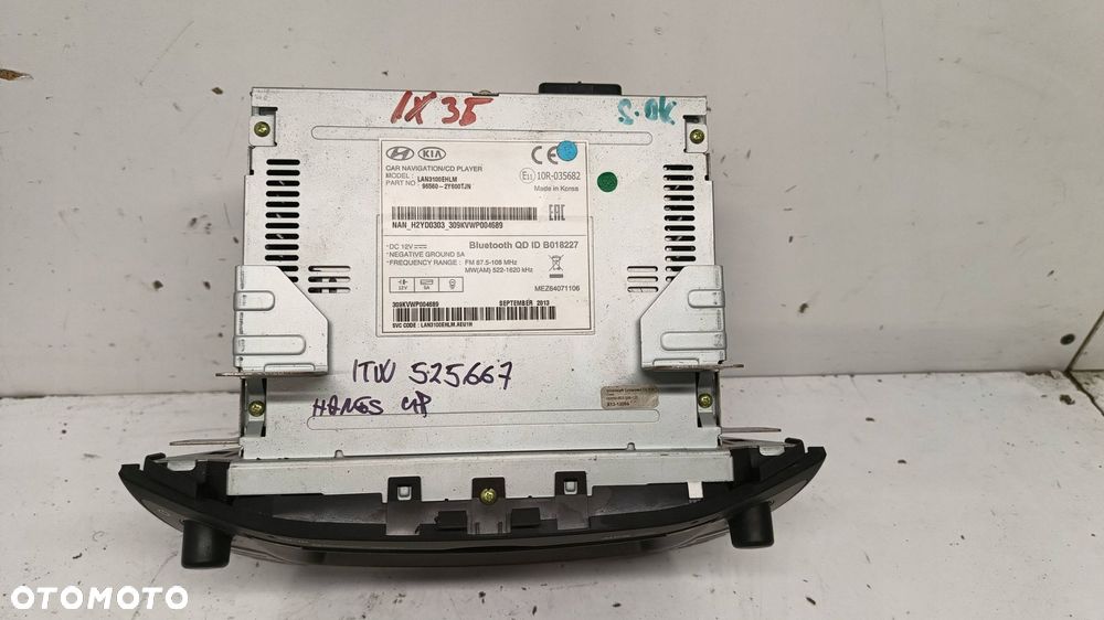 hyundai ix35 lift nawigacja navi radio 96560-2y600tjn 2009- - 4