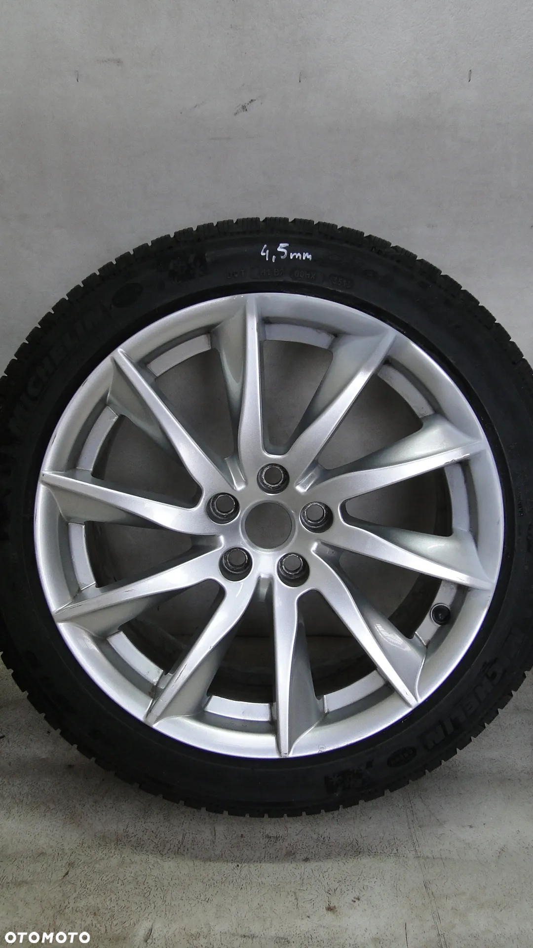 JAGUAR X-TYPE XF XJ F-PACE FELGI ALUMINIOWE OPONY 8.5x18 ET-49 245/45R18 - 3