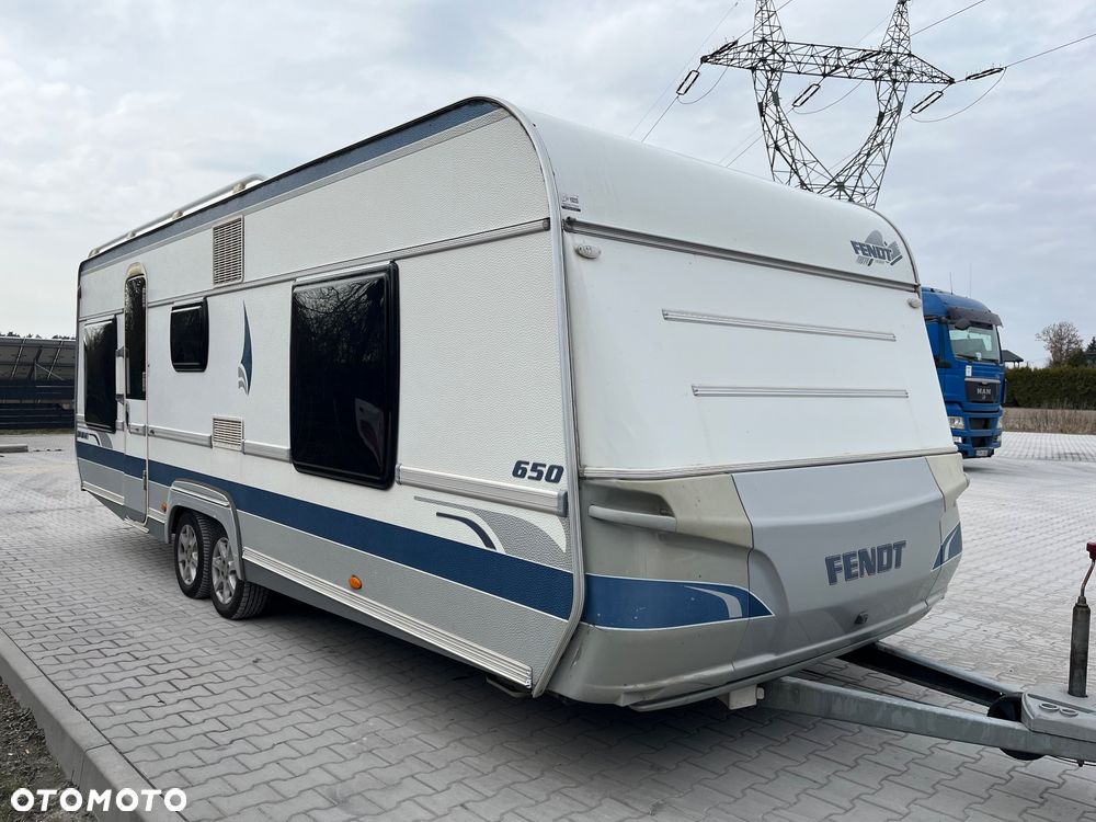 Fendt DIAMANT 650 Łazienka Alu Sypialnia 2 osie skóra - 2