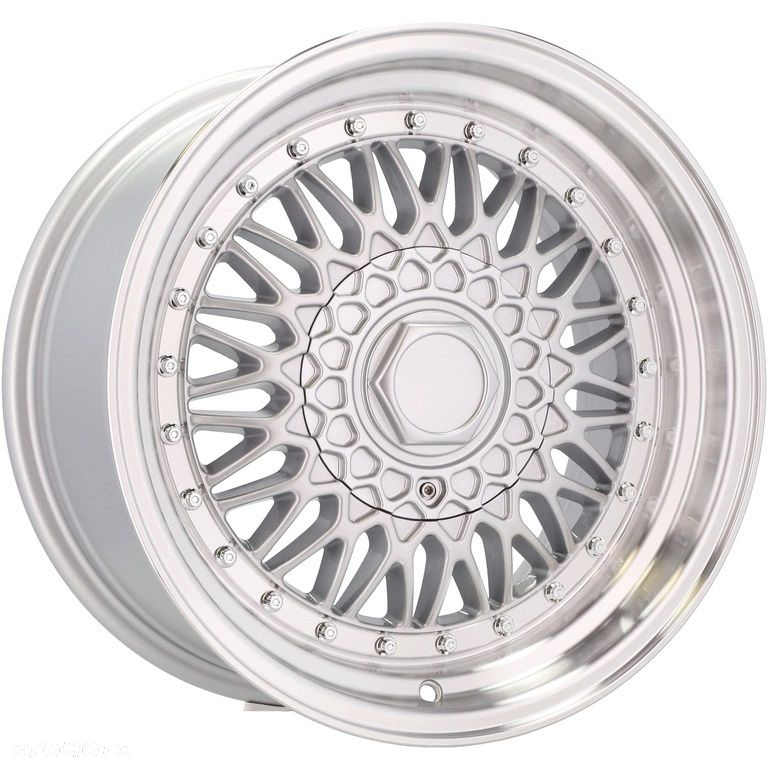 4x Felgi z Rantem 16 m.in. do BMW Seria 3 E36 E46 5 E39 E60 7 E23 E32 Styl BBS RS - BY479 (LU247) - 9