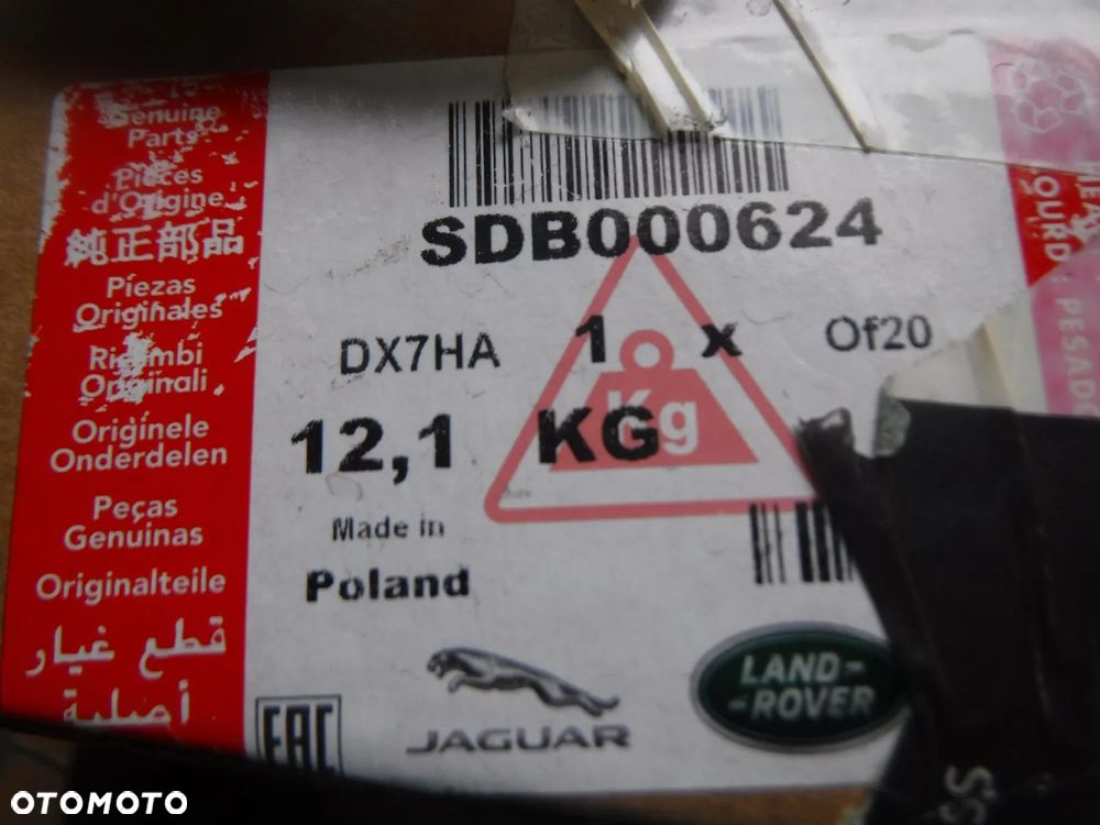 land rover discovery 4 sport tarcze hamulcowe przód oryginał nowe 360mm - 1