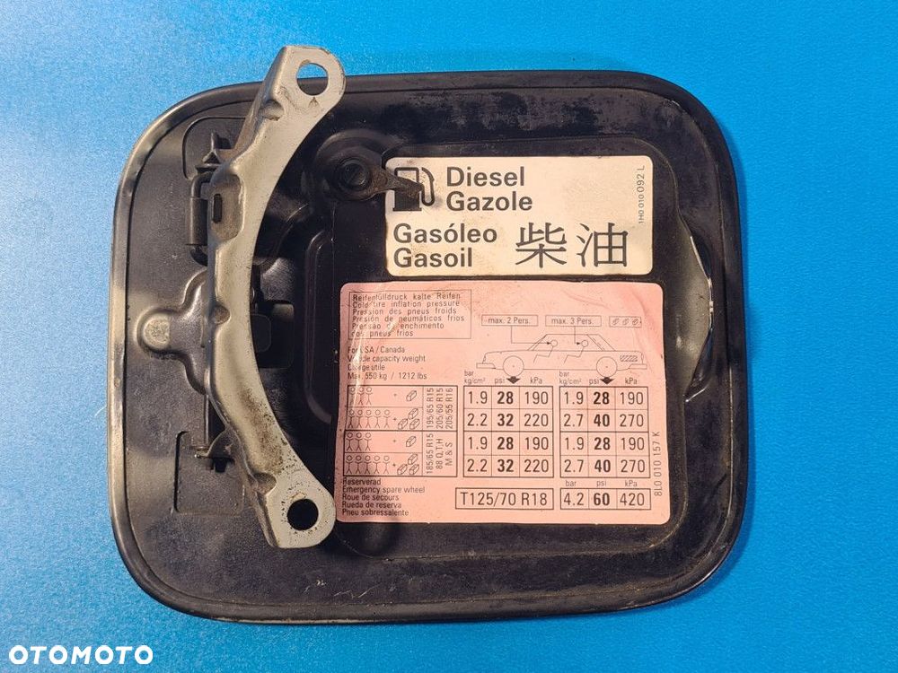 AUDI A3 8L FL DIESEL KLAPKA WLEWU PALIWA - 2