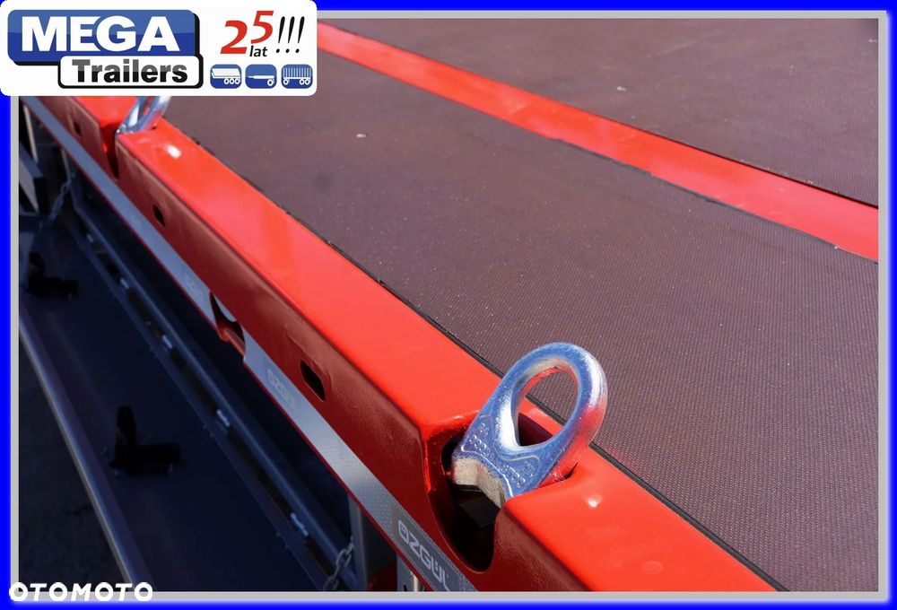 Inny PLATFORMA Mega osie 19,5 BPW, zamki kontenerowe, skos do najazdów !!! - 25
