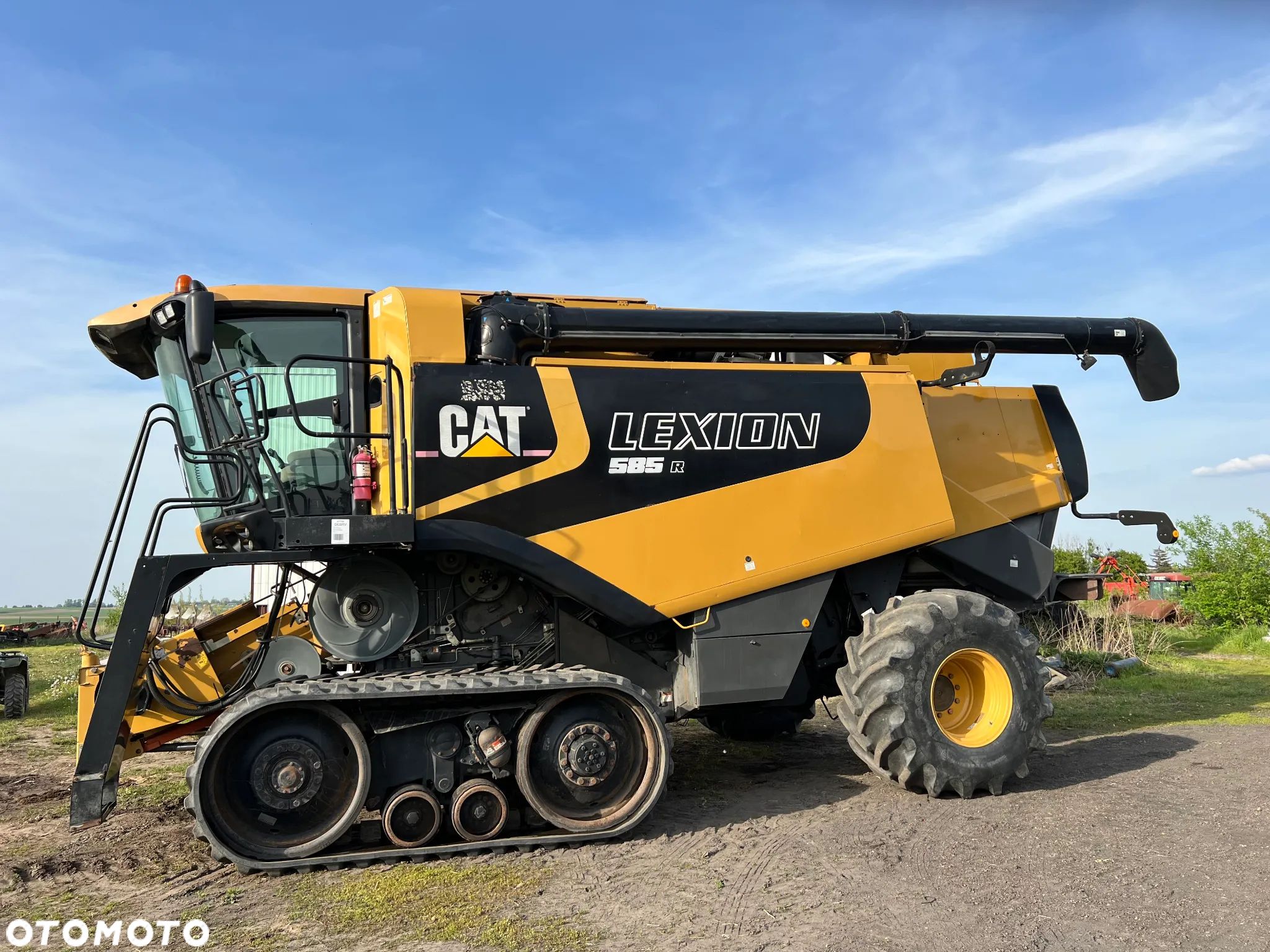 Claas Lexion 585r ,580,570 ,600 terra trac napęd 4x4 Cat - 1
