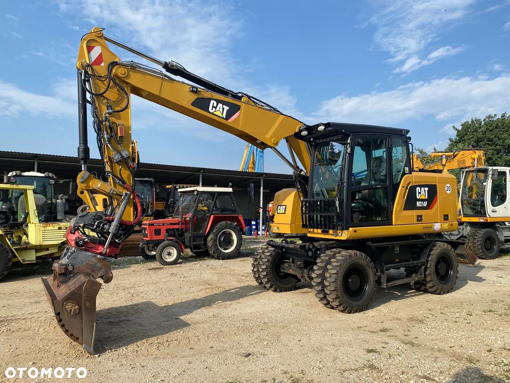 Caterpillar CAT M314F, ROTOTILT, 2019 ROK, 7000 MTH, SYSTEM NIWELACJI 3D TRIMBLE EARTHWORKS, Z NIEMIEC, PIĘKNY STAN, - 1