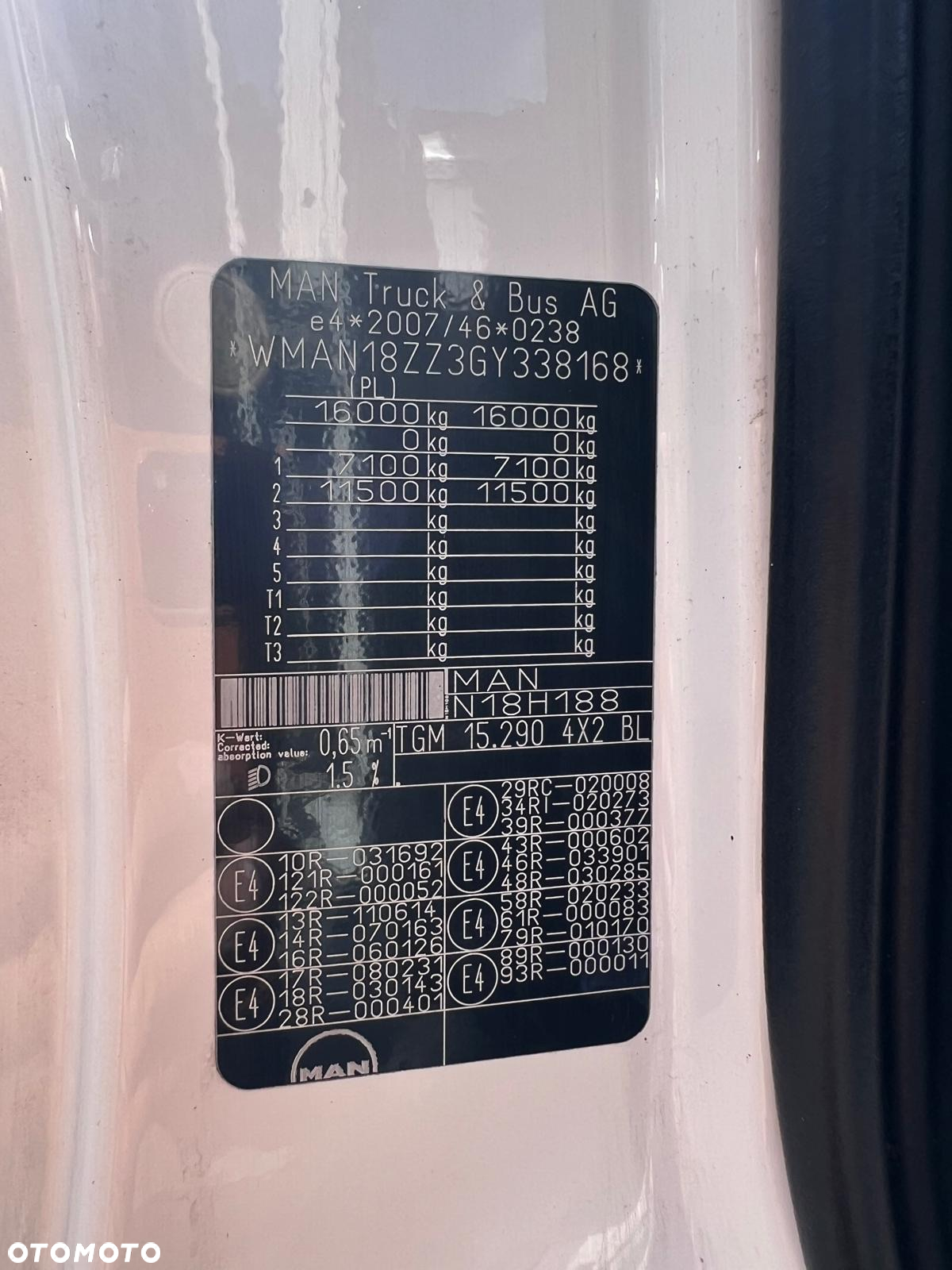 MAN 15.290 TGM chłodnia, 21 palet - 8