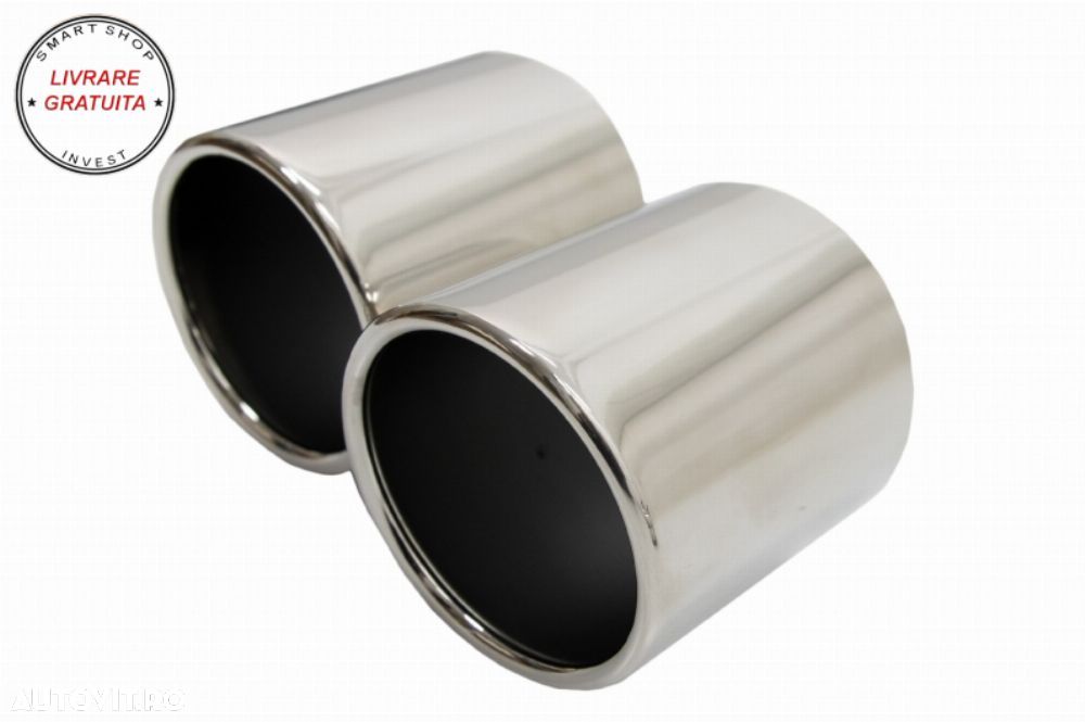 Difuzor Bara Spate cu Ornamente Evacuare Audi A4 B9 8W S-line (2016-2018) Sedan Av- livrare gratuita - 15