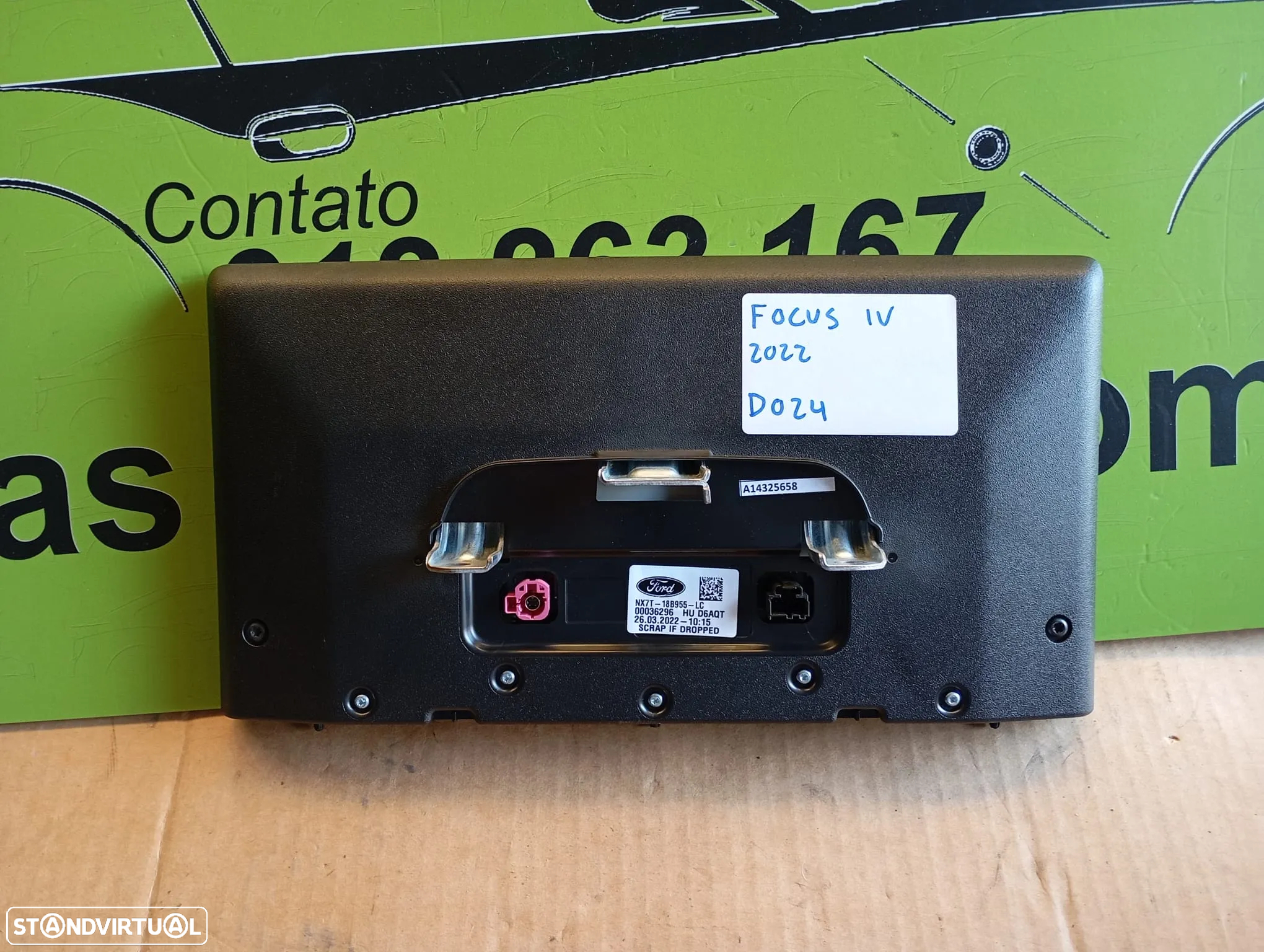 FORD FOCUS IV 4 ECRÃ DISPLAY - D024 - 3