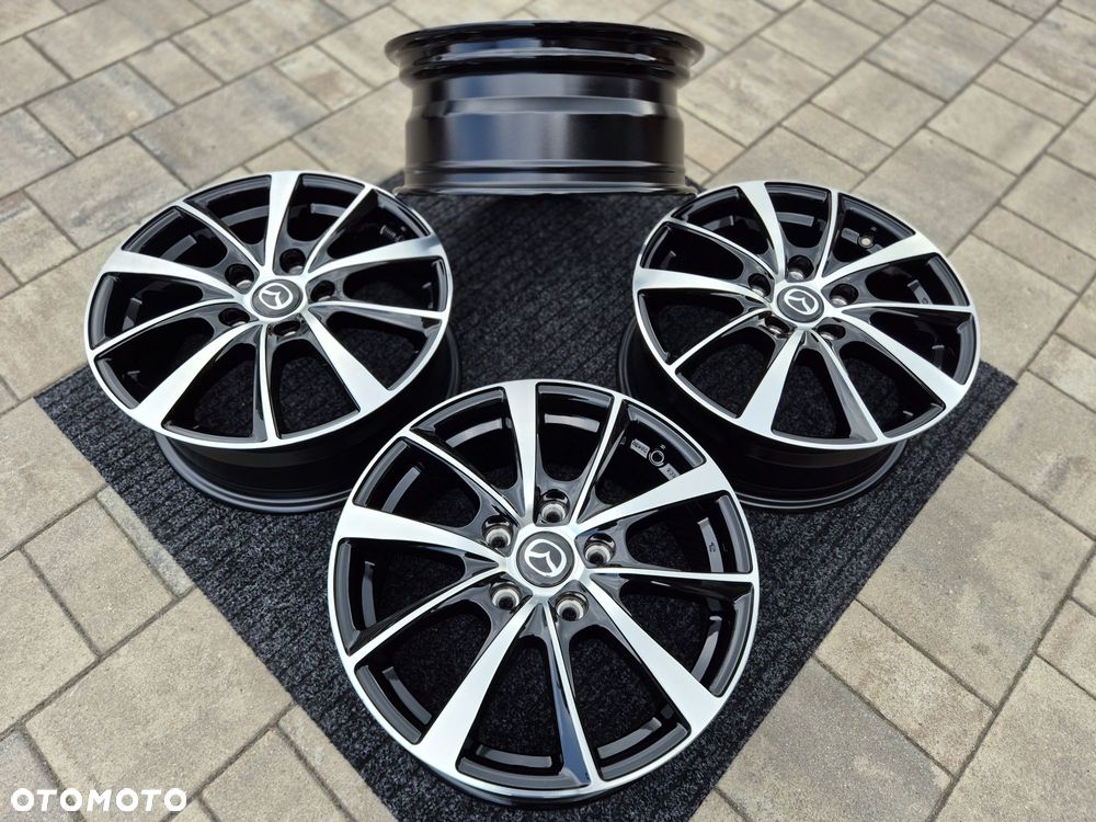 Mazda 16 " Felgi Nowe 5x114,3 CX-3 MX-5 Premacy 3 / 5 / 6 Czarny / Poler - 7