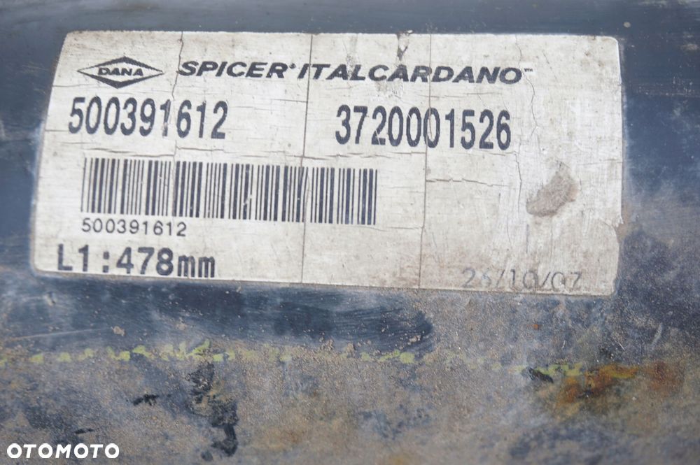 WAŁ NAPĘDOWY 3720001526 IVECO DAILY 50C18 3 III 3.0 HPI - 5