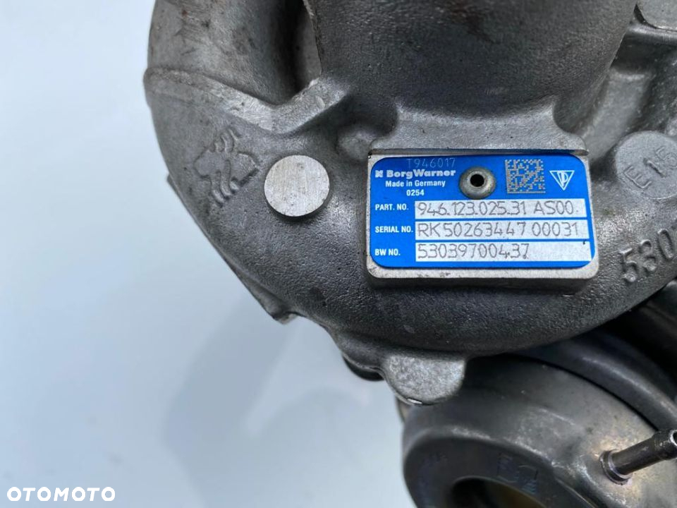 PORSCHE  3.0 340KM 94612302531 53039700437 TURBOSPRĘŻARKA - 2