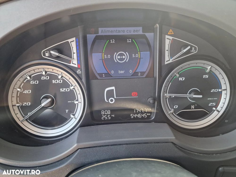 DAF XF 480, 2020, 544.645km, KIT BASCULARE, 28.900 EUR+Tva, Cutie automata+RETARDER 6 trepte, Aer conditionat stationare, anv 70% ok, rezervor 600l, Carte Identitate, Statie radio, Parasolar exterior, faruri ceata,posibilitate leasing 4 ani,28900eur+tva - 36