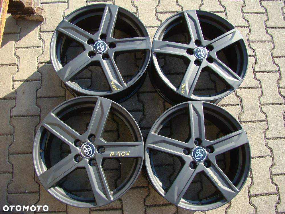 a106 5x114,3 Toyota C-HR Yaris Cross Auris Corolla Cross Avensis Camry 7,5jx18 - 1