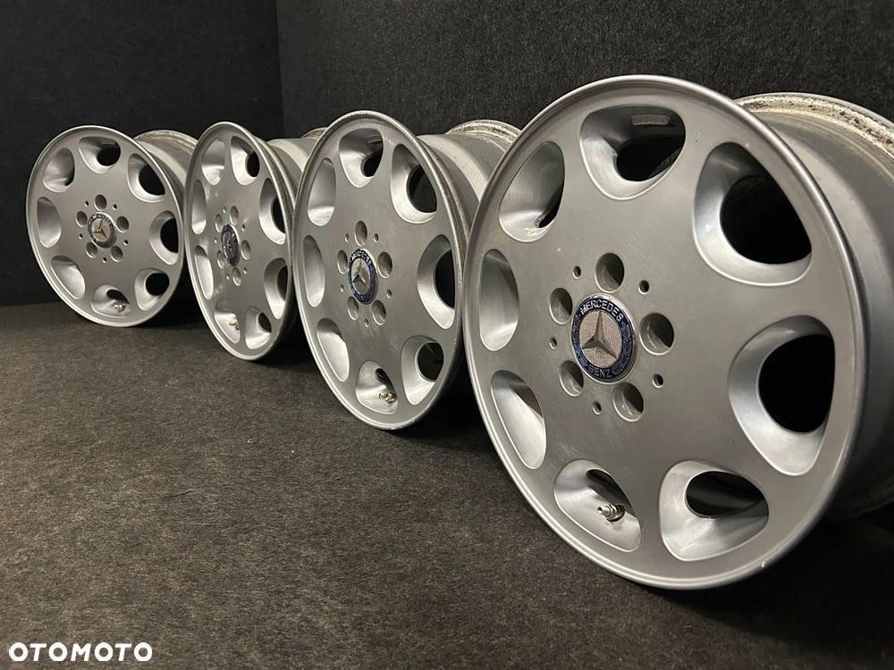 Alufelgi Mercede Mercedes W124, E-klasa, C-klasa W202, W201 8-Loch 15 cali 5x112 4szt. - 2
