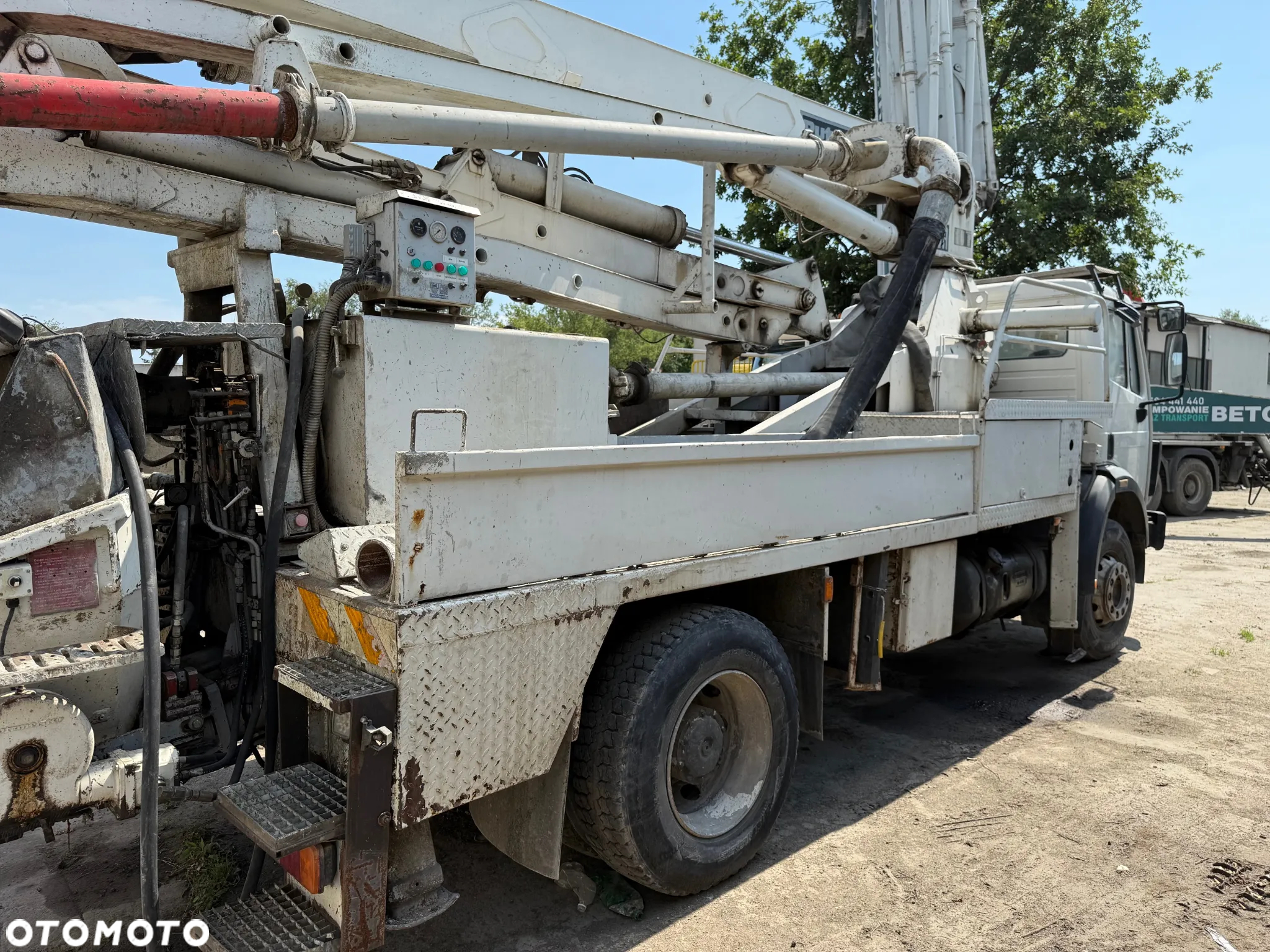 Mercedes-Benz 1722 Pompa Do Betonu Putzmaister M24 Halowa - 6