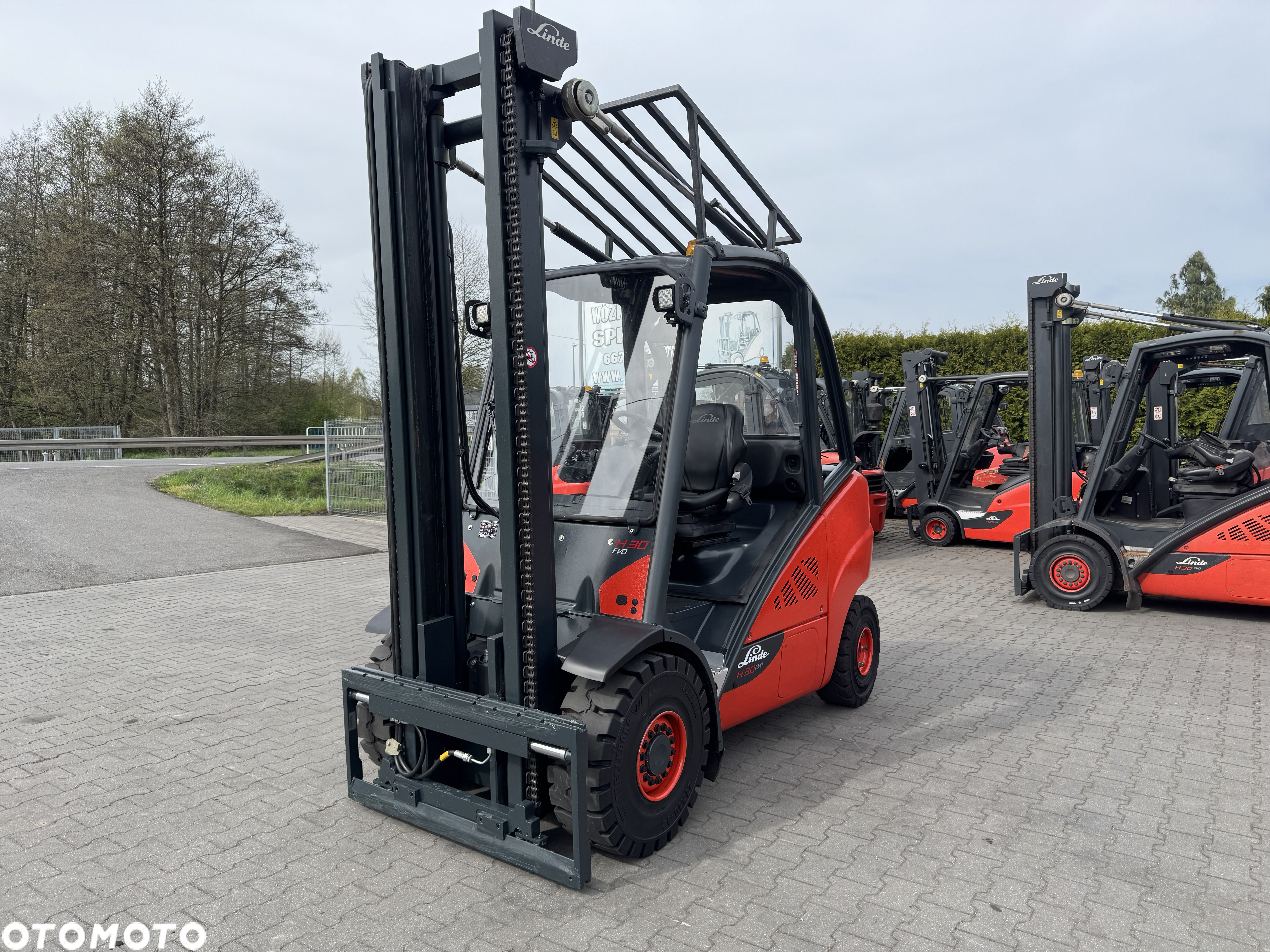 Linde Linde H30D EVO 2017r tylko 5360mth przesuw półkabina Diesel h35 h25 toyot - 2
