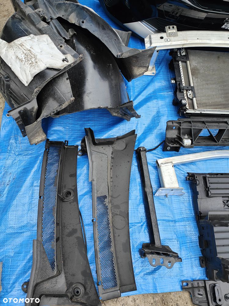 Peugeot 5008 II lift maska zderzak przód kompletny demontaż kolor EXY - 13
