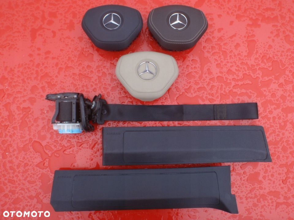 MERCEDES SL CLA W231W117 AMG PODUSZKA SKÓRA AIRBAG - 3