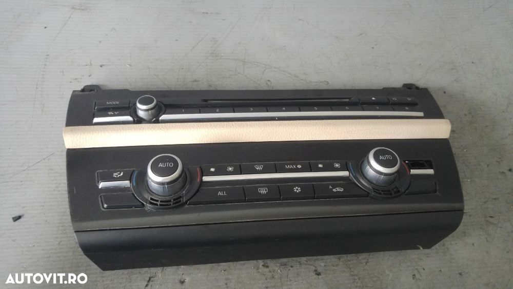 panou comanda clima ac bmw serie 5 f10 f11 9285331-01 - 4