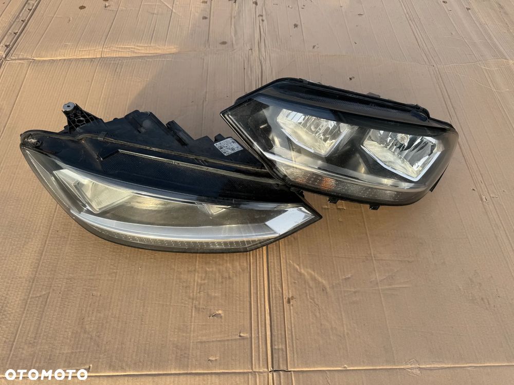 VW Touran 5ta reflektor UK ANGLIK prawy lewy lampa przód - 1