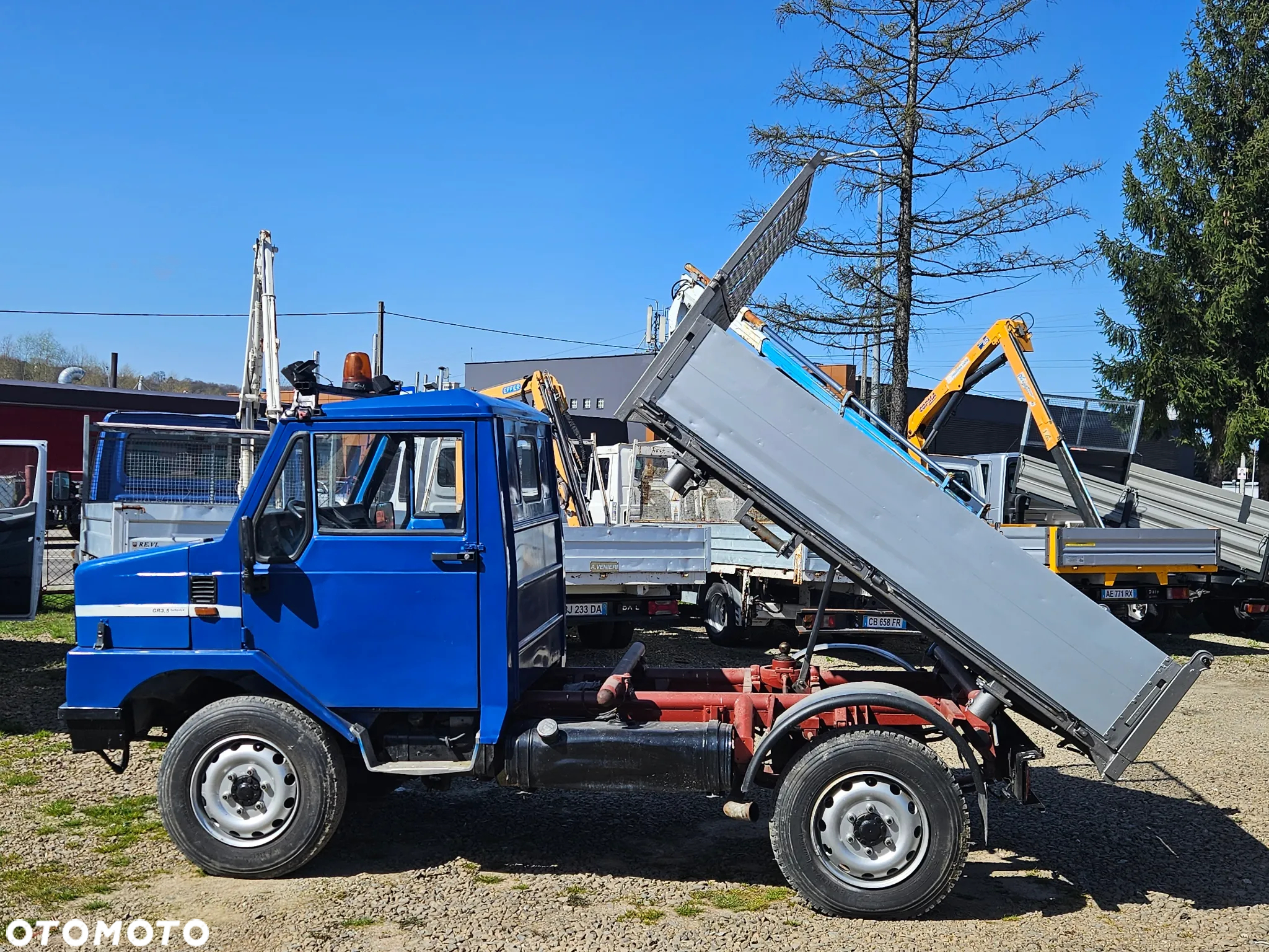 Iveco Bremach 4x4 ! GR 3.5 Wywrotka/ Kiper 3-Str Oryginał  ! Blokady ! - 11