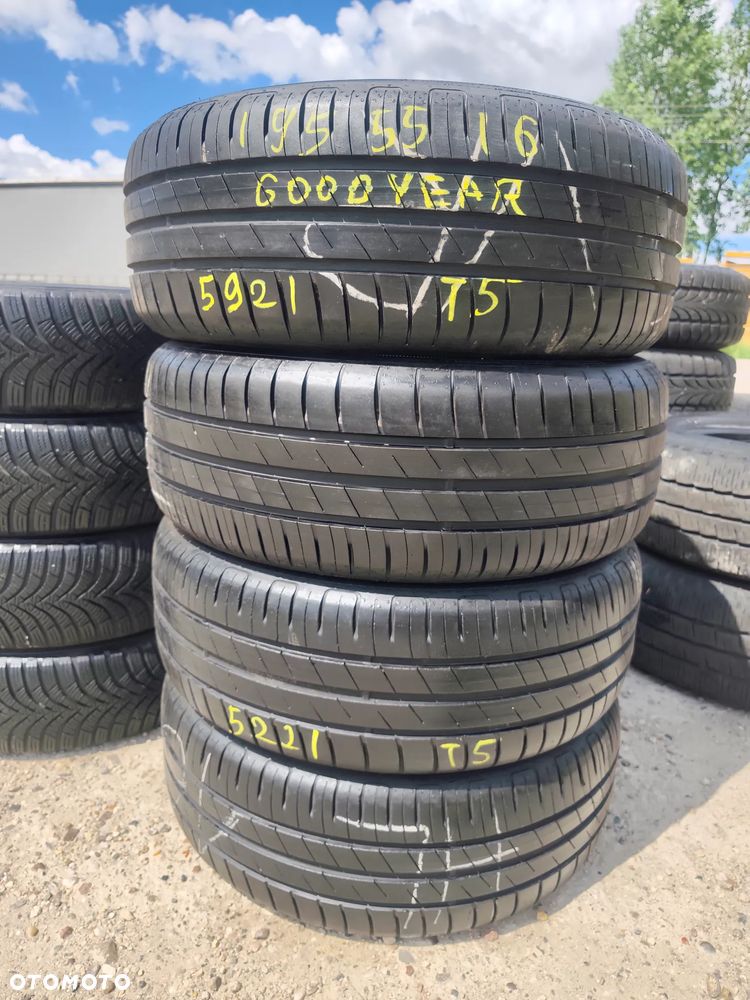 195/55R16 91V Opony Letnie Lato Goodyear EfficientGrip Performance 5,5mm 21r. AO1 Legnica ALU-RAD 195/55