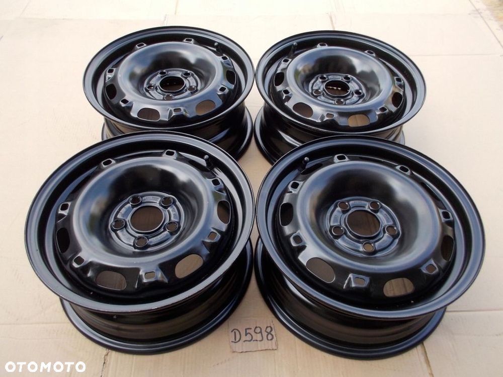 4x Felgi 14 VW Polo Seat Cordoba Skoda Fabia Rapid Roomster 6j 5x100 ET43 - 1