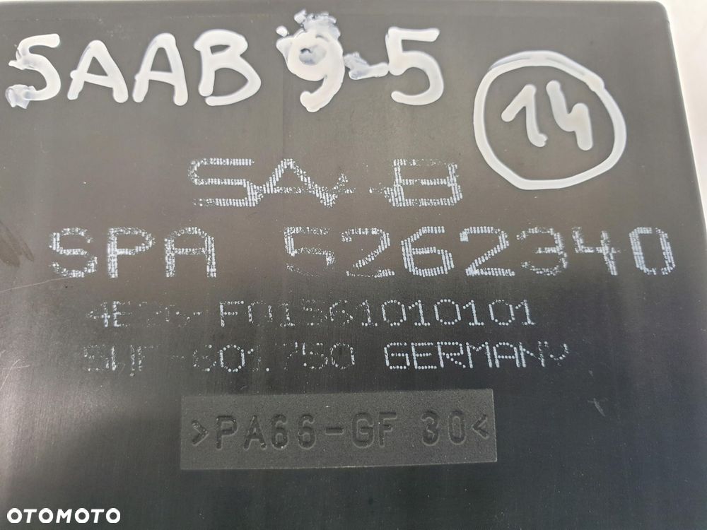 Saab 95 9-5 lift STEROWNIK MODUŁ Partronik 5262340 - 14