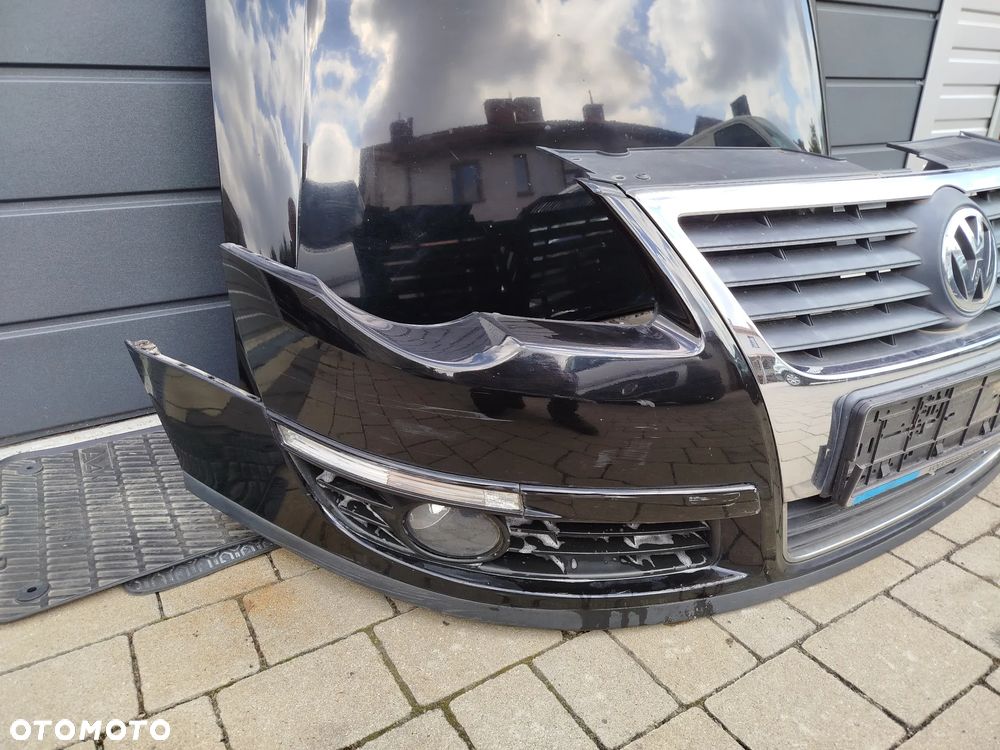 VW Passat B6 maska  plus zderzak przód L041 - 6