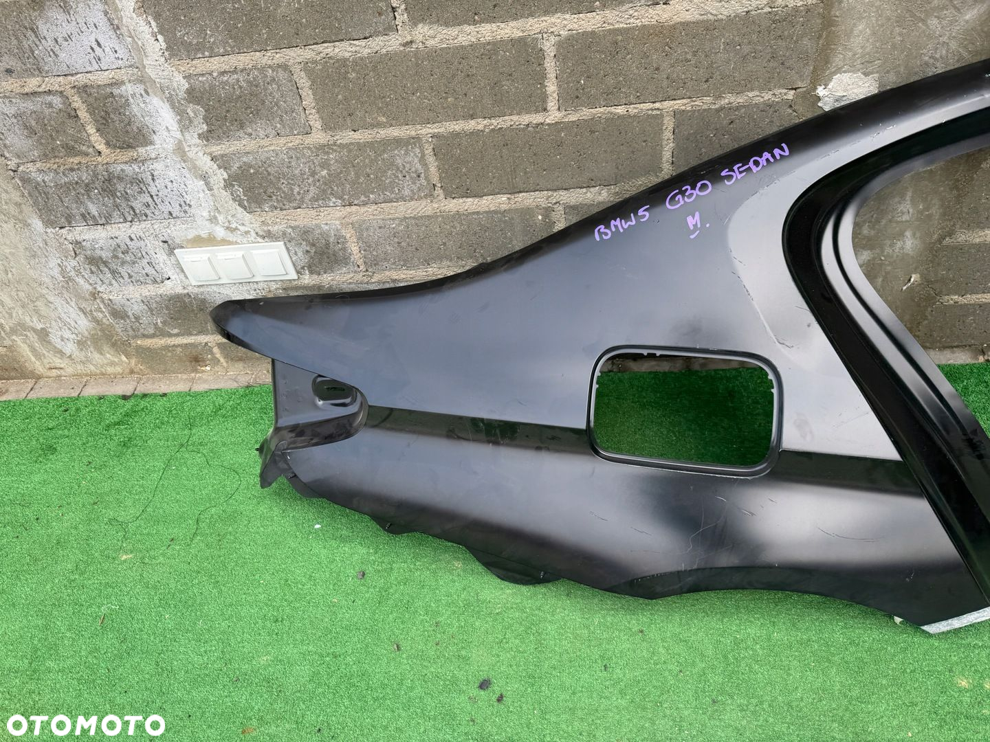 BMW 5 G30 SEDAN LIMUZYNA BŁOTNIK PRAWY TYLNY PRAWY TYŁ EU ORG - 4
