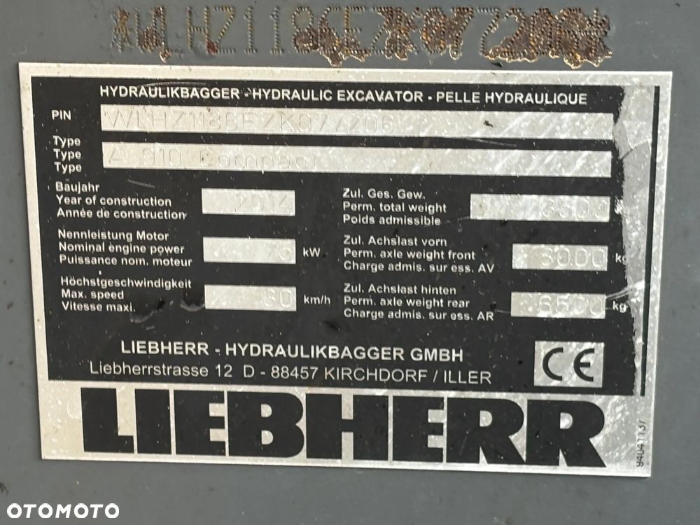 Liebherr A910 Compact - 9