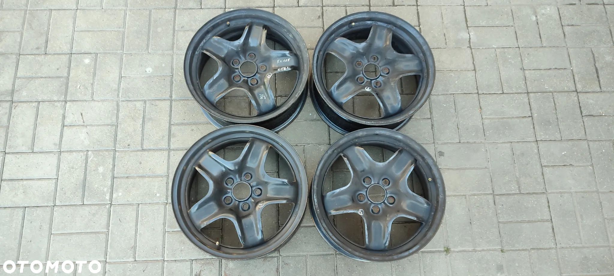 FELGI STALOWE 5x105 6.5Jx16 CALI ET41 ASRTA J MOKA ASTRA K 4 SZTUKI KOMPLET - 1