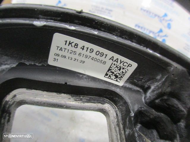 Volante 1K8419091 VW SCIROCCO 3 FASE 1  2013 2.0TDI 140CV 3P PRETO - 3